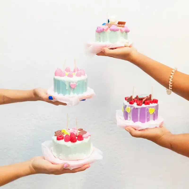 Taller de velas de Repostería