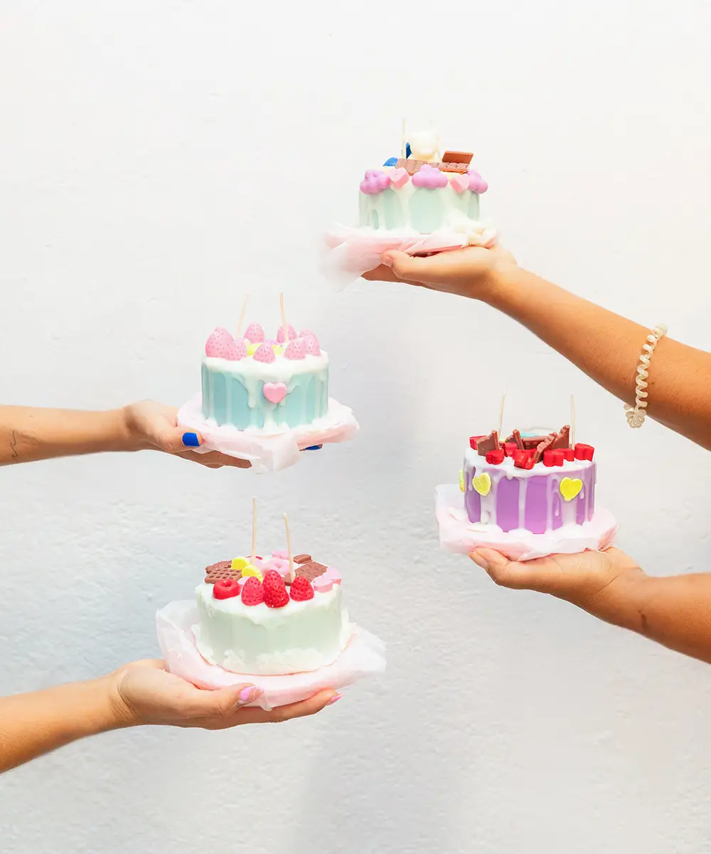 Taller de velas de Repostería