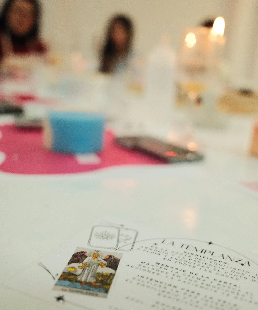 Taller de velas y Tarot 2
