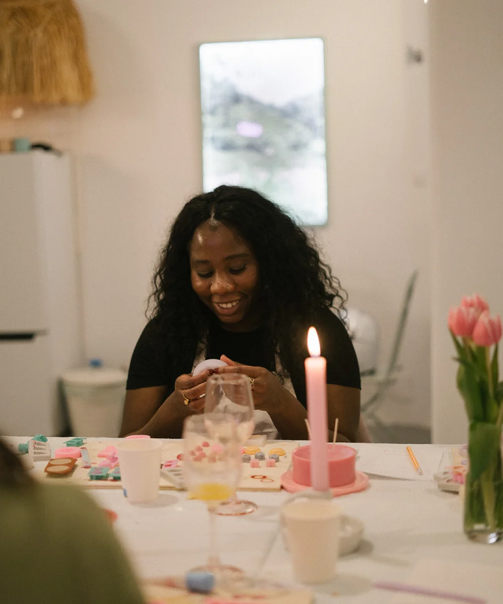Taller de Velas de Repostería Desmoldando Feliz