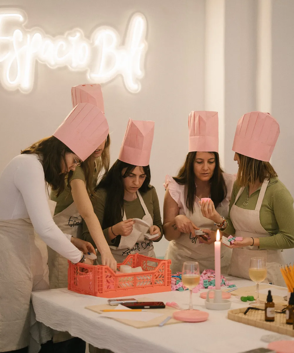 Taller de Velas de Repostería Grupo