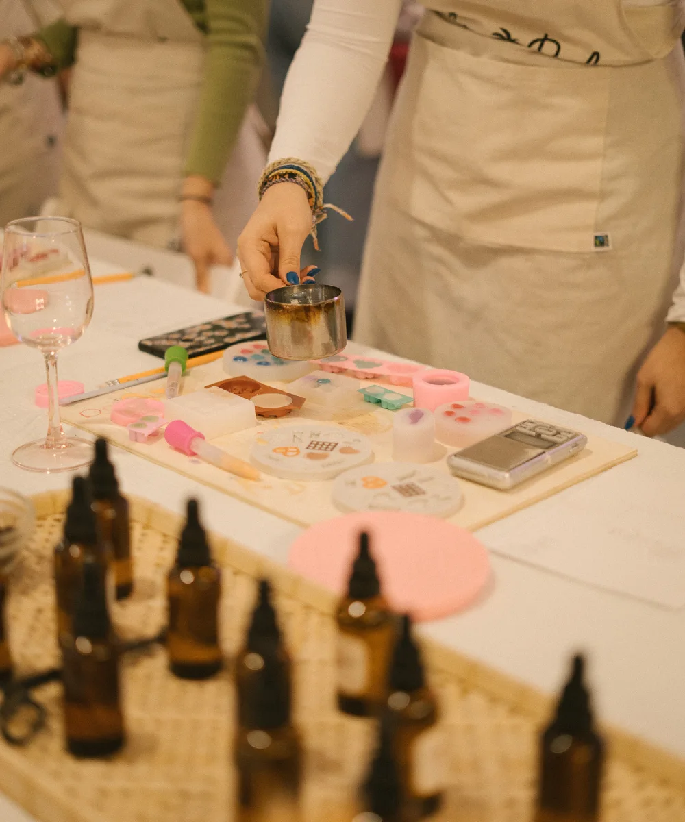 Taller de Velas de Repostería Moldes