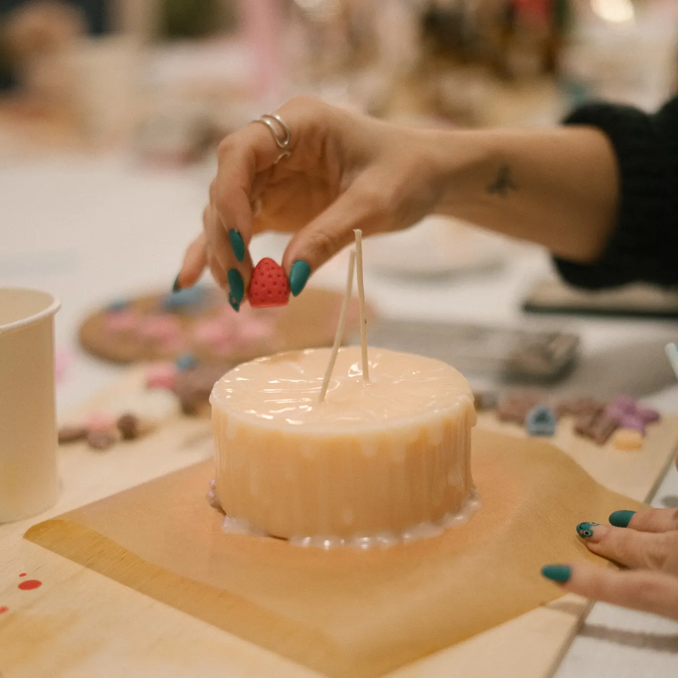 Taller de velas de Repostería portada Taller de velas de Repostería portada