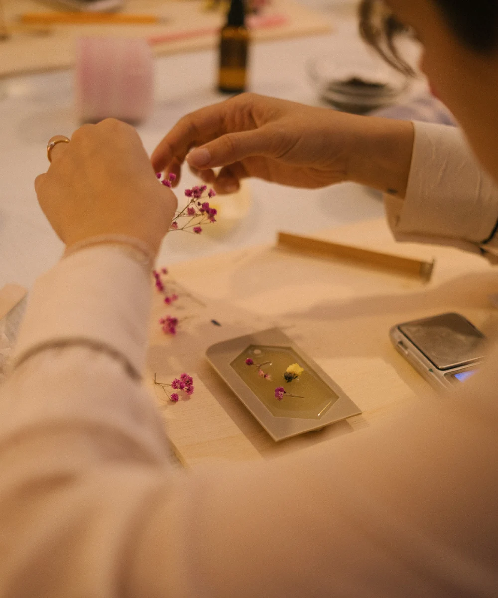 Taller de Velas Sensorial Decorando Ambientador