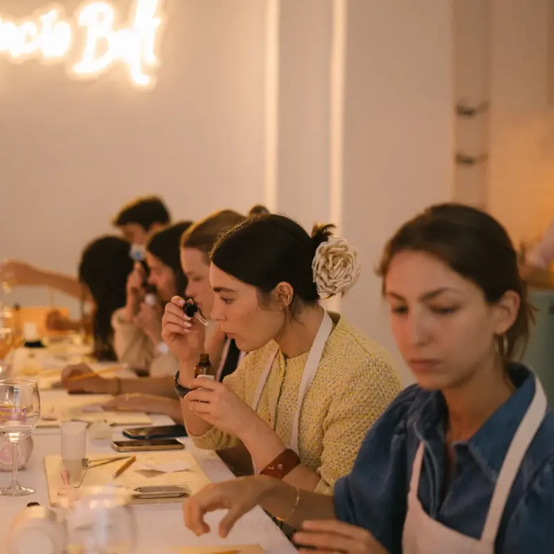 Taller de Velas Sensorial Grupo