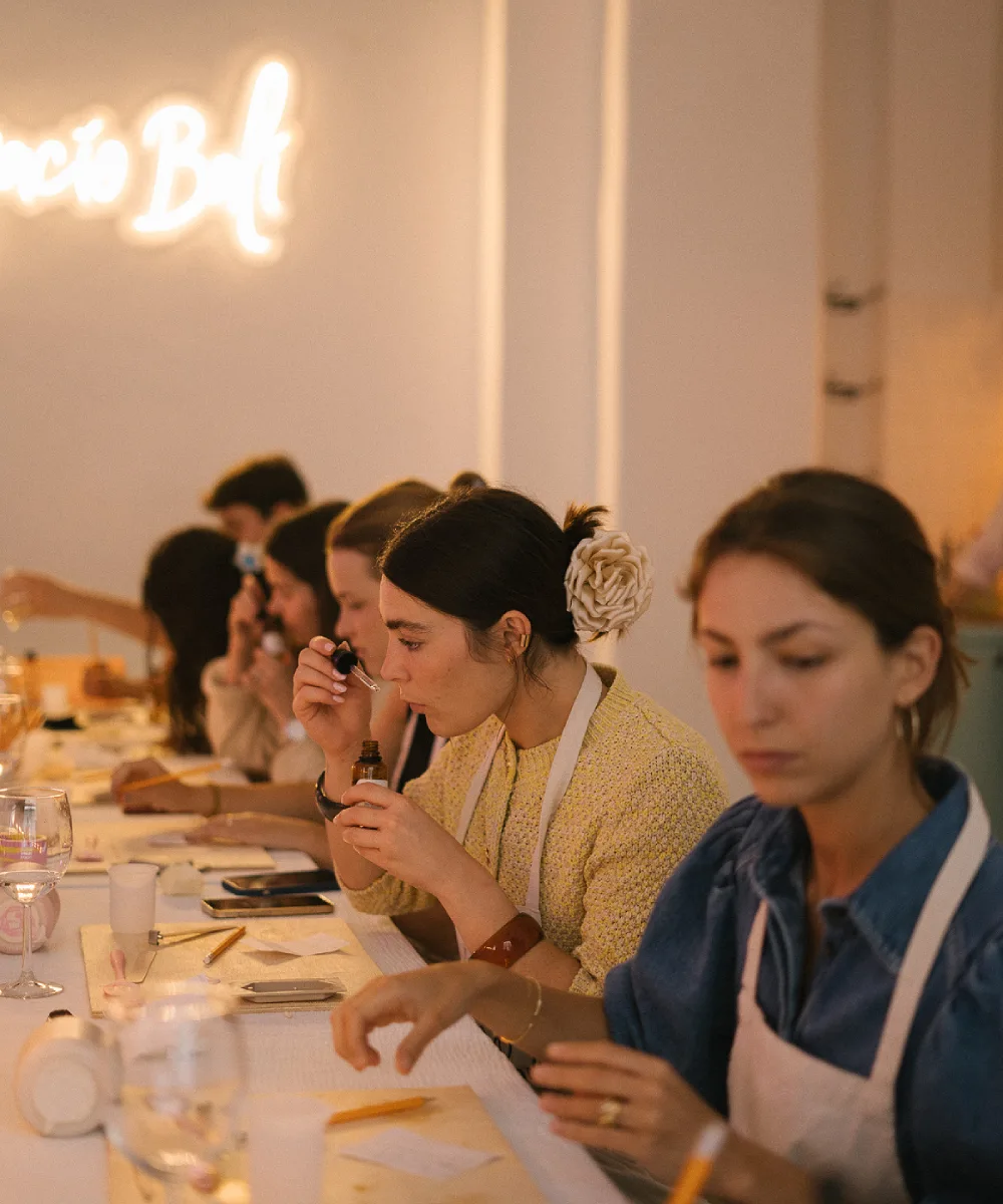 Taller de Velas Sensorial Grupo