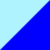 Azul pastel y letras azul klein