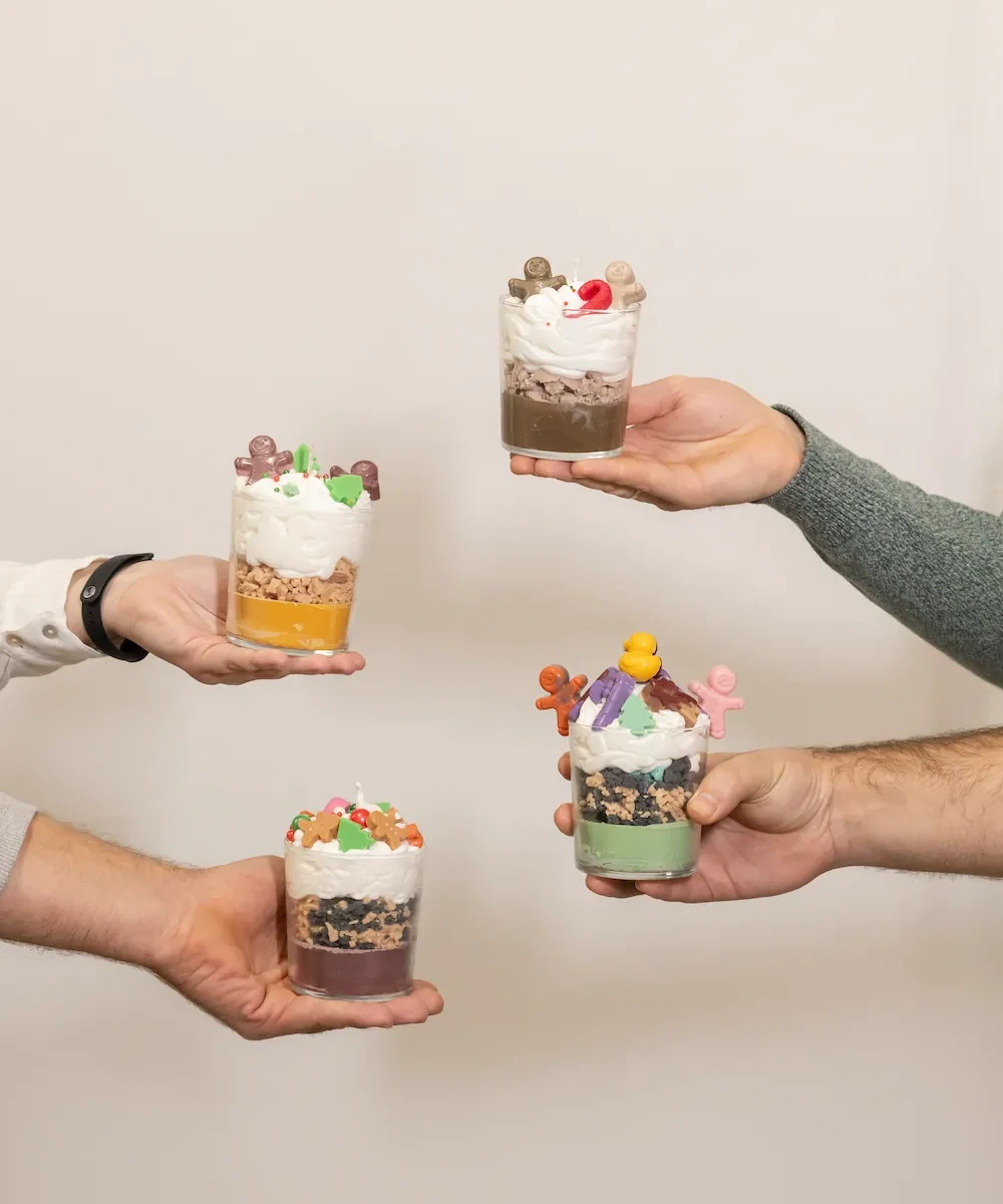 Vasos terminados 2 Navidad 2025